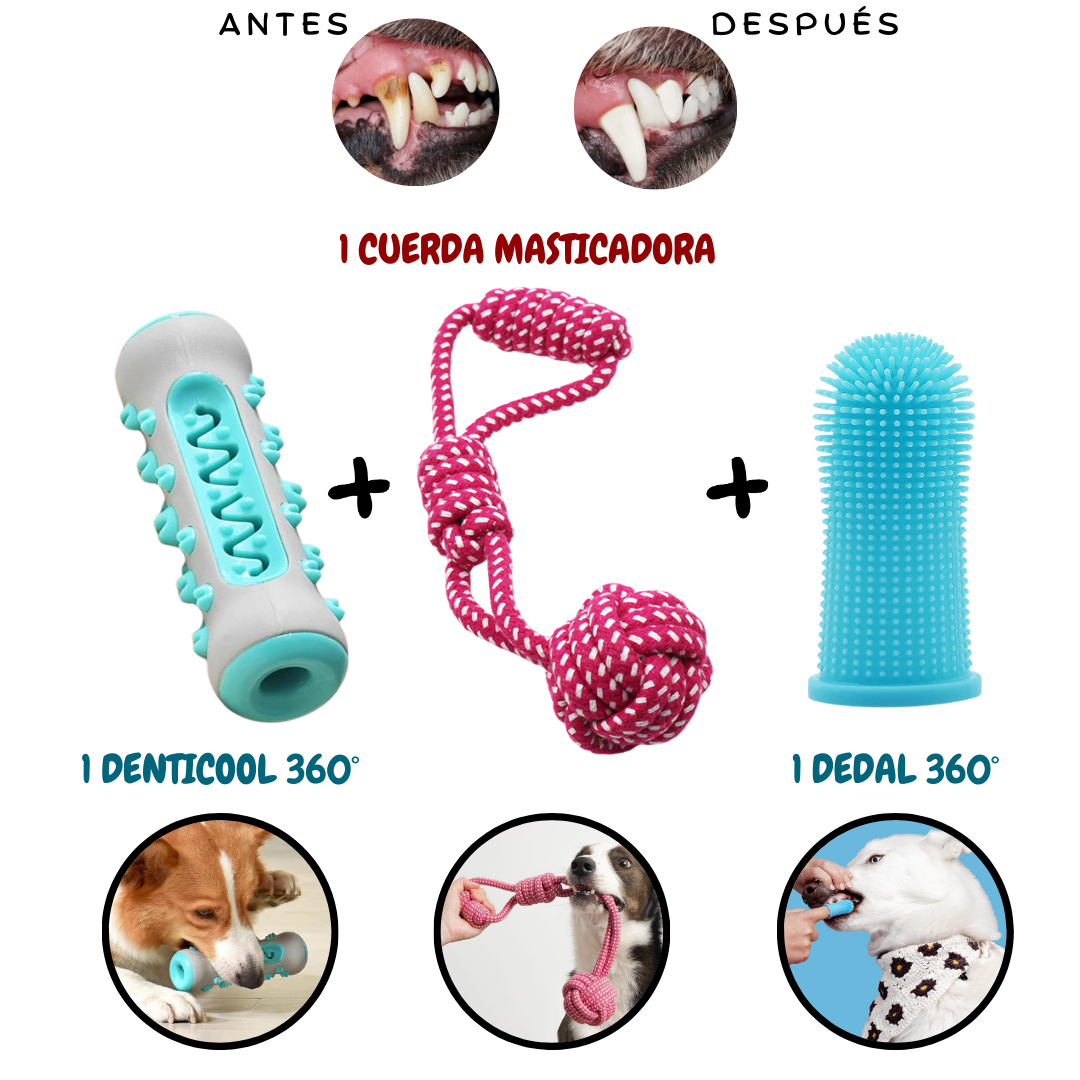 Súper Pack de Limpieza Dental para Perros
