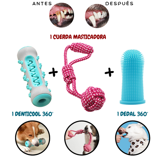 Súper Pack de Limpieza Dental para Perros